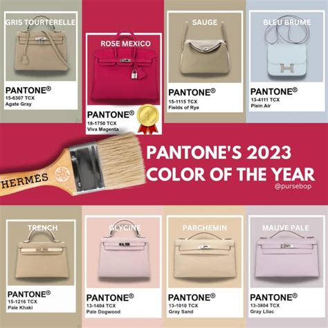 hermes tie pantone colors